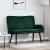 Canapea cu două locuri Verde închis 115 x 61 x 87 cm Catifea GartenMobel Dekor