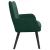 Canapea cu două locuri Verde închis 115 x 61 x 87 cm Catifea GartenMobel Dekor