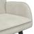 Canapea cu două locuri Crem 115 x 61 x 87 cm Catifea GartenMobel Dekor