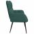 Canapea cu două locuri Verde închis 115 x 61 x 87 cm țesătură GartenMobel Dekor