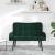 Canapea cu două locuri Verde închis 115 x 61 x 87 cm Catifea GartenMobel Dekor