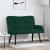 Canapea cu două locuri Verde închis 115 x 61 x 87 cm Catifea GartenMobel Dekor