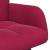 Canapea cu două locuri bordo 115 x 61 x 87 cm Catifea GartenMobel Dekor
