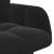 Canapea cu două locuri Negru 115 x 61 x 87 cm Catifea GartenMobel Dekor
