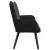 Canapea cu două locuri Negru 115 x 61 x 87 cm Catifea GartenMobel Dekor