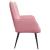 Canapea cu două locuri Roz 115 x 61 x 87 cm Catifea GartenMobel Dekor