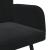 Canapea cu două locuri Negru 115 x 61 x 87 cm Catifea GartenMobel Dekor
