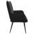 Canapea cu două locuri Negru 115 x 61 x 87 cm Catifea GartenMobel Dekor