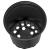 Vaza pentru flori 50 pcs Negru Ø 15 x 13 cm Plastic GartenMobel Dekor