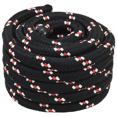 Sfoară de Barcă Negru PP GartenMobel Dekor