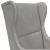fotoliu Gri deschis Catifea GartenMobel Dekor