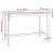 Masă de bar natural 150 x 75 x 105 cm Lemn solid de tec GartenMobel Dekor