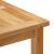 Masă de bar natural 150 x 75 x 105 cm Lemn solid de tec GartenMobel Dekor