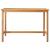 Masă de bar natural 150 x 75 x 105 cm Lemn solid de tec GartenMobel Dekor