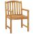 Scaun din lemn sculptat în formă de trandafir 2 pcs natural GartenMobel Dekor