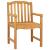 Scaun pentru Grădină 2 pcs natural 58 x 60 x 93 cm GartenMobel Dekor