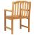 Scaun pentru Grădină 2 pcs natural 58 x 60 x 93 cm GartenMobel Dekor