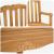 Scaun pentru Grădină 2 pcs natural 58 x 60 x 93 cm GartenMobel Dekor
