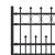Gard Spike Ring HORST Negru GartenMobel Dekor