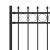 Gard Spike Ring HORST Negru GartenMobel Dekor