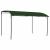 Foișor 4 x 3 x 2,55 m Verde Țesătură și Aluminiu 180 GartenMobel Dekor
