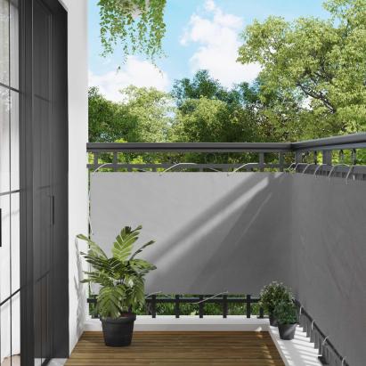 Ecran de balcon Gri deschis 100 x 700 cm Material Oxford GartenMobel Dekor
