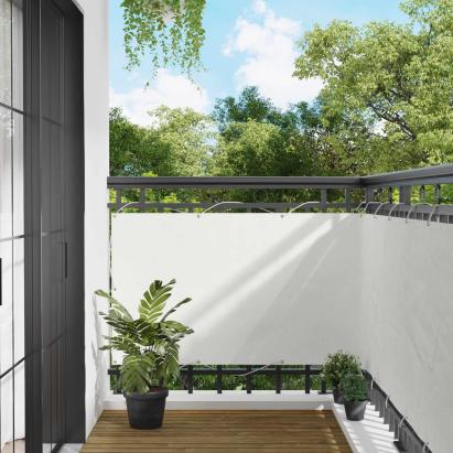 Ecran de balcon Alb 100 x 200 cm Material Oxford GartenMobel Dekor