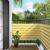Ecran de balcon Galben și alb 100 x 600 cm Material Oxford GartenMobel Dekor