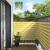 Ecran de balcon Galben și alb 110 x 200 cm Material Oxford GartenMobel Dekor