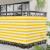 Ecran de balcon Galben și alb 110 x 500 cm Material Oxford GartenMobel Dekor