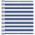Ecran de balcon 110x800 cm, material Oxford, albastru si alb, rezistent UV