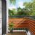 Ecran de balcon Portocalie și maro 75 x 200 cm GartenMobel Dekor
