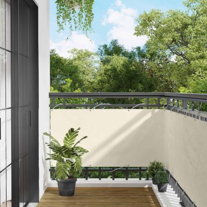 Ecran de balcon Crem 75 x 200 cm Material Oxford GartenMobel Dekor