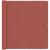 Paravan de balcon terracota 110x600 cm din material Oxford, rezistent UV