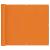 Ecran de balcon portocaliu 100x400 cm din material Oxford, rezistent UV