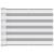 Paravan de balcon gri deschis/alb 75x500 cm, rezistent UV si apa