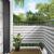 Ecran de balcon gri-alb 100x600 cm, rezistent UV si hidrofug