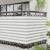 Ecran de balcon gri-alb 110x300 cm, rezistent UV si apa