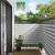 Ecran de balcon gri-alb 110x600 cm, rezistent UV si hidrofug