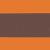 Pânză de umbră Portocalie și maro 3,5 x 2,5 m GartenMobel Dekor