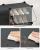 Dulap modular pentru pantofi SONGMICS, 10 compartimente, usi transparente, negru