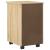 Cabinet mobil cu roata Maro 34 x 39 x 56 cm Lemn masiv de pin GartenMobel Dekor