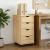 Cabinet mobil cu roata Maro 65,5 x 34 x 39 cm Lemn de pin masiv GartenMobel Dekor