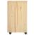 Cabinet mobil cu roata Maro 65,5 x 34 x 39 cm Lemn de pin masiv GartenMobel Dekor