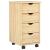 Cabinet mobil cu roata Maro 65,5 x 34 x 39 cm Lemn de pin masiv GartenMobel Dekor