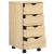 Cabinet mobil cu roata Maro 65,5 x 34 x 39 cm Lemn de pin masiv GartenMobel Dekor