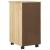 Cabinet mobil cu roata Maro 34 x 39 x 65,5 cm Lemn masiv de pin GartenMobel Dekor