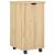 Cabinet mobil cu roata Maro 34 x 39 x 65,5 cm Lemn de pin masiv GartenMobel Dekor
