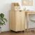 Cabinet mobil cu roata Maro 34 x 39 x 65,5 cm Lemn de pin masiv GartenMobel Dekor