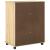 Cabinet mobil cu roata Maro 63,5 x 39 x 79 cm Lemn de pin masiv GartenMobel Dekor